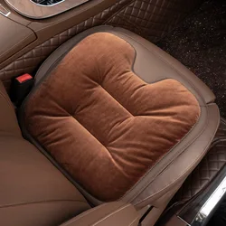 Adatto per cuscini per seggiolino auto Mercedes-Benz BMW e Audi Winter Plush In-Car Heated Plus cuscini per sedili anteriori universali In velluto