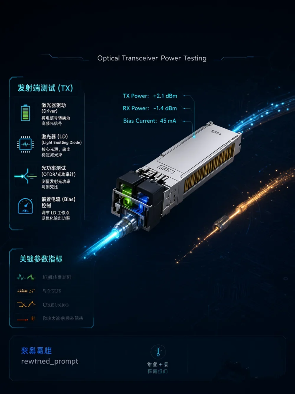 Finisar 100GB Fiber Optical Module 100G-CWDM4 FTLC1157RGPL6FB1 100G 500M CWDM4 15-65℃ Fiber Module 4