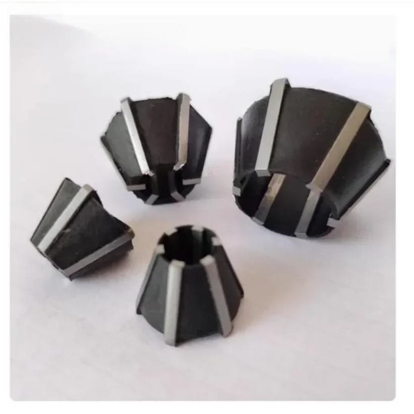 1pc RUBBER FLEX COLLETS for Reversible Tapping Chuck J467J4612 J4620 Drilling Milling Machine Part