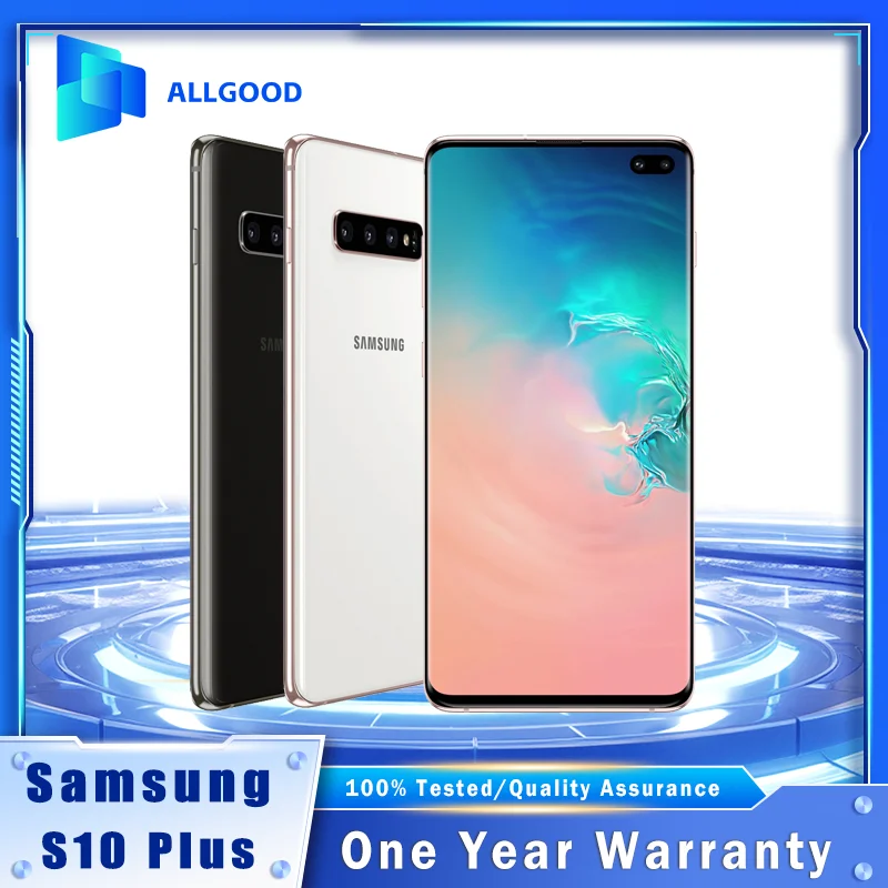 Samsung Galaxy S10+ S10 Plus G975u G975f 6.4" 2K Amoled 8GB RAM 128gb ROM