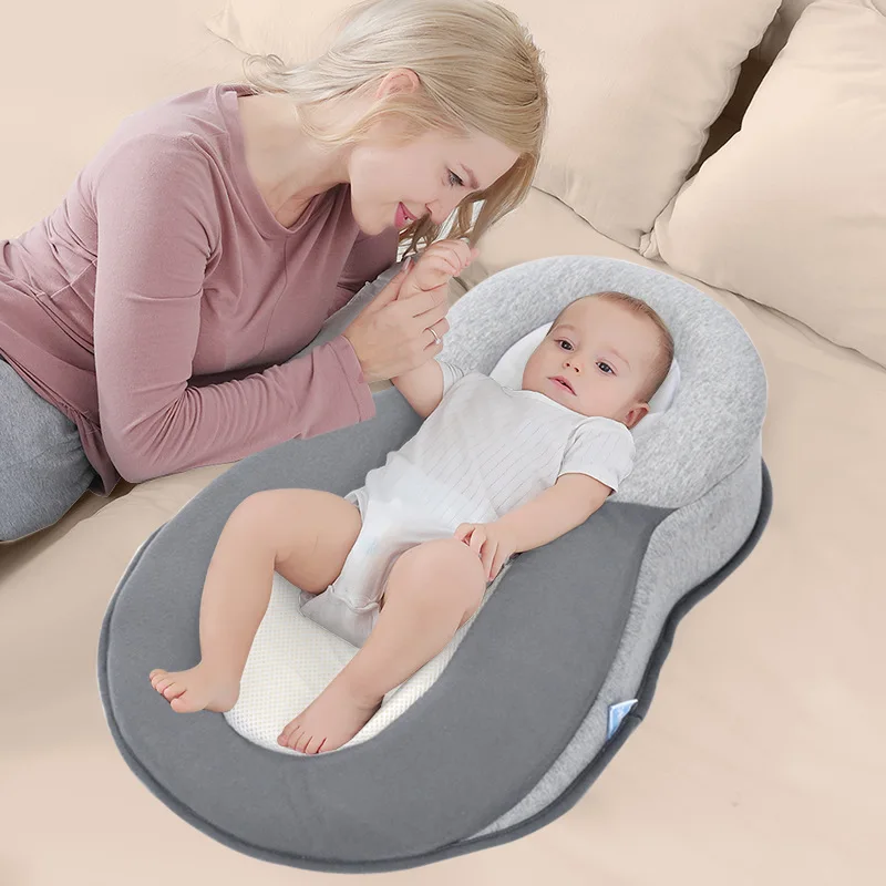 Gentle and Effective Anti Vomiting Pad Ergonomic Baby Support Pillow Anti Milk Overflow and Choking Pillow Newborn Pillow