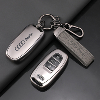 Car Key Case Full Cover Smart Remote Shell Fit For AUDI A4 A5 A6 B6 B7 B8 A7 A8 Q5 Q7 R8 TT S5 S6 S7 S8 A8L SQ5 Auto Accessories