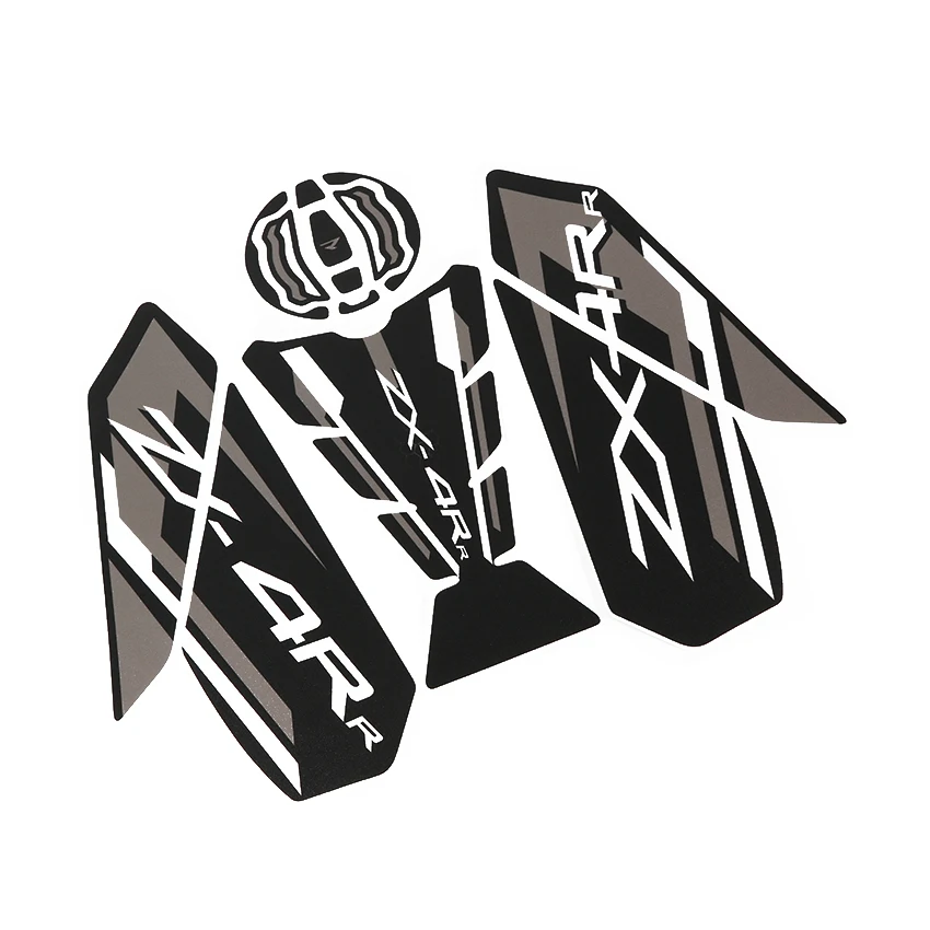 

Motorcycle Side Fuel Tank Pads Decals Protector Body Fishbone Sticker For Kawasaki ZX400 Ninja ZX4RR ABS 2023 2024 2025 Years