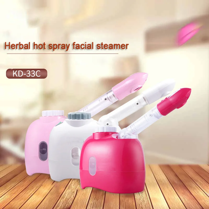 Hot Fog Mist Face Steamer Humidifier Atomizer Herbal Sprayer Skin Care Facial Pore Clean Moisturizing Aroma Steaming SPA Machine