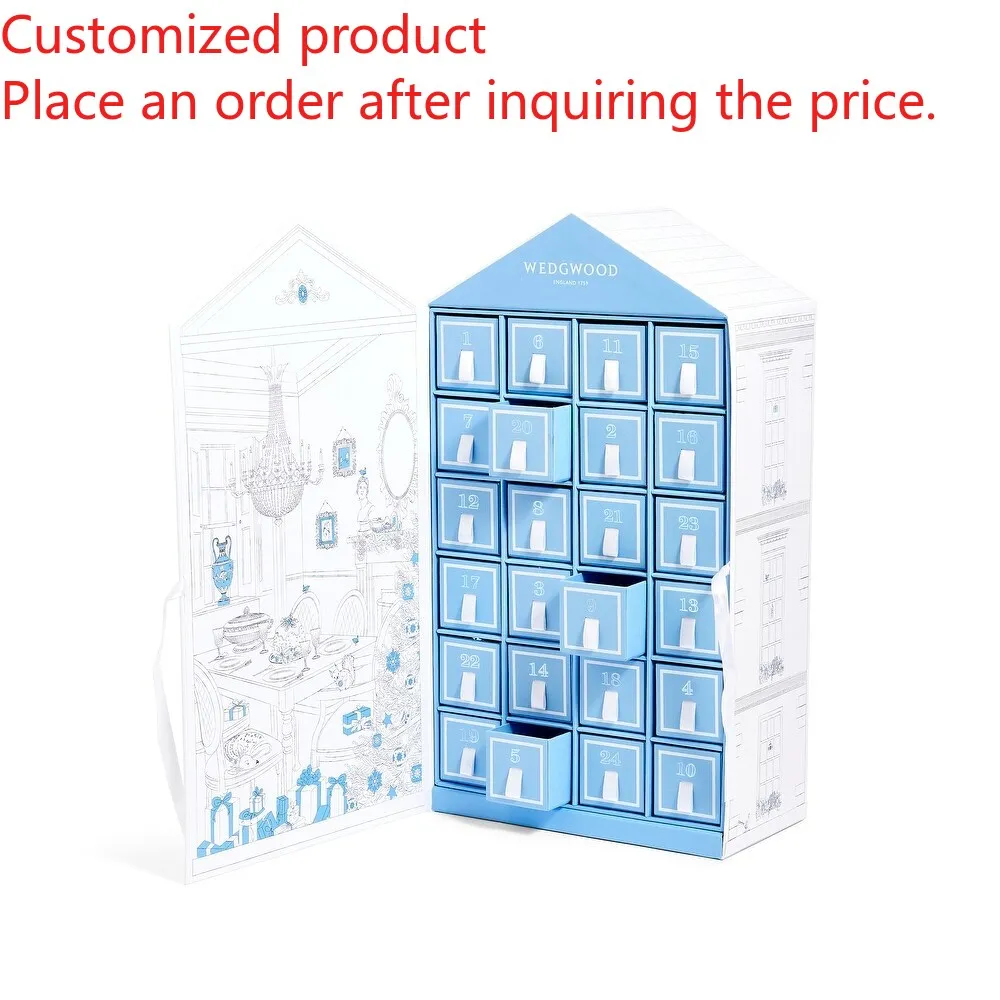 

Customization.Customization.Wholesale Custom Design Rigid Eco-Friendly Recyclable Paper Matt Lamination Vanishing Empty Christma