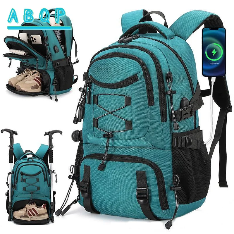 

Casual Backpack Large Capacity High Sense Travel Mountaineering Bag Oxford Cloth Backpacks Multi-pocket Multi-function