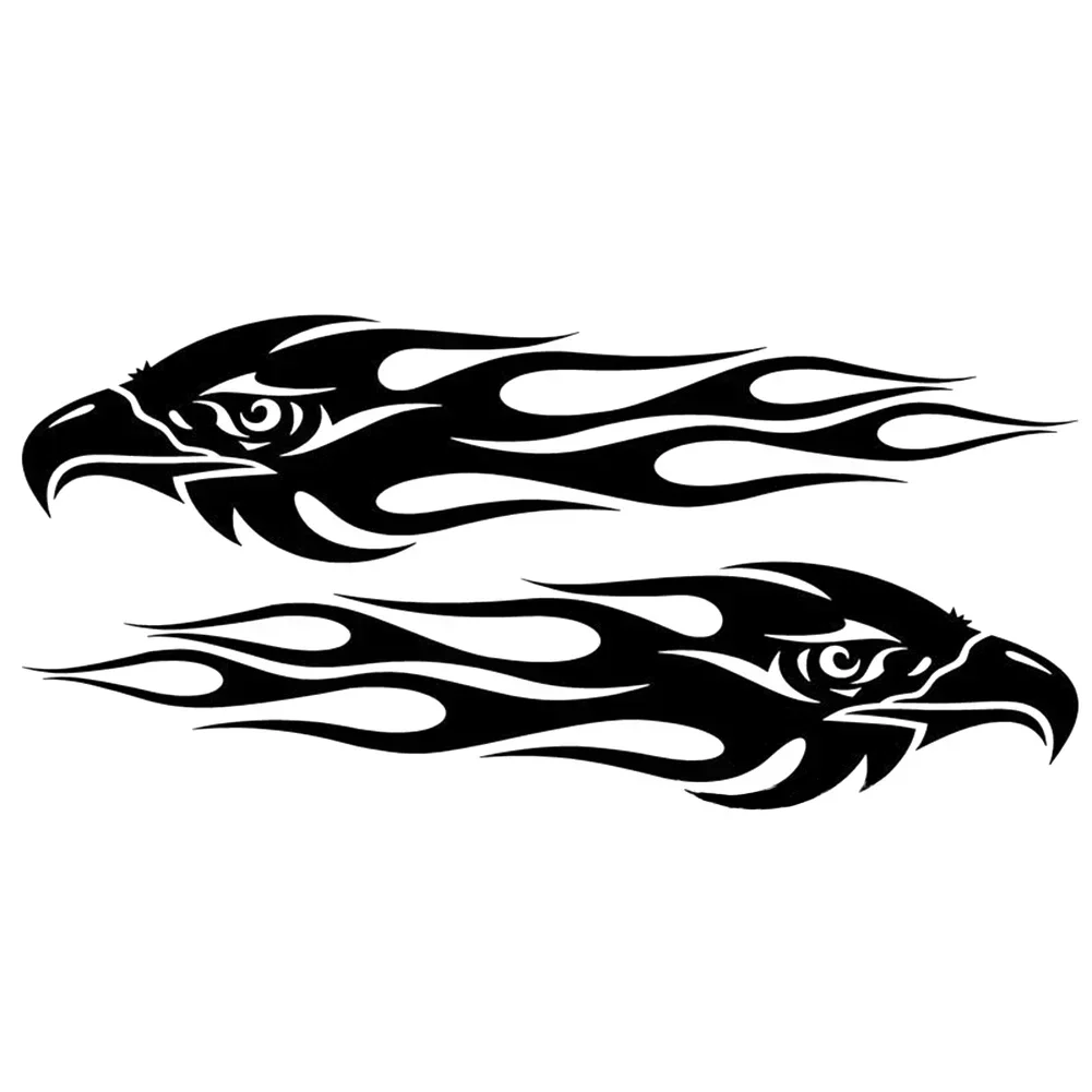 1Pc Motorcycle Eagle Decal Funny Motocross Helmet Waterproof Decor Stickers Moto Bumper Fuel Tank Sticker Driving Sticker