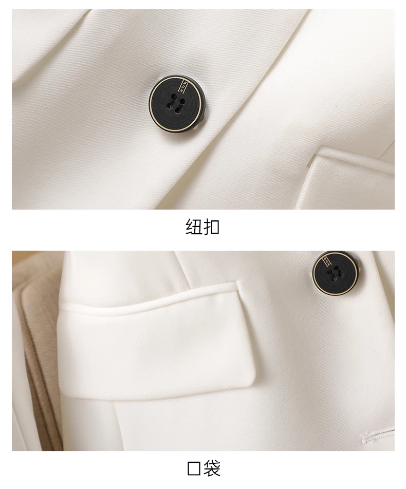 AIyssa-Veste de costume slim à manches longues, orange, haute qualité, nouvelle mode, automne et hiver, 2025