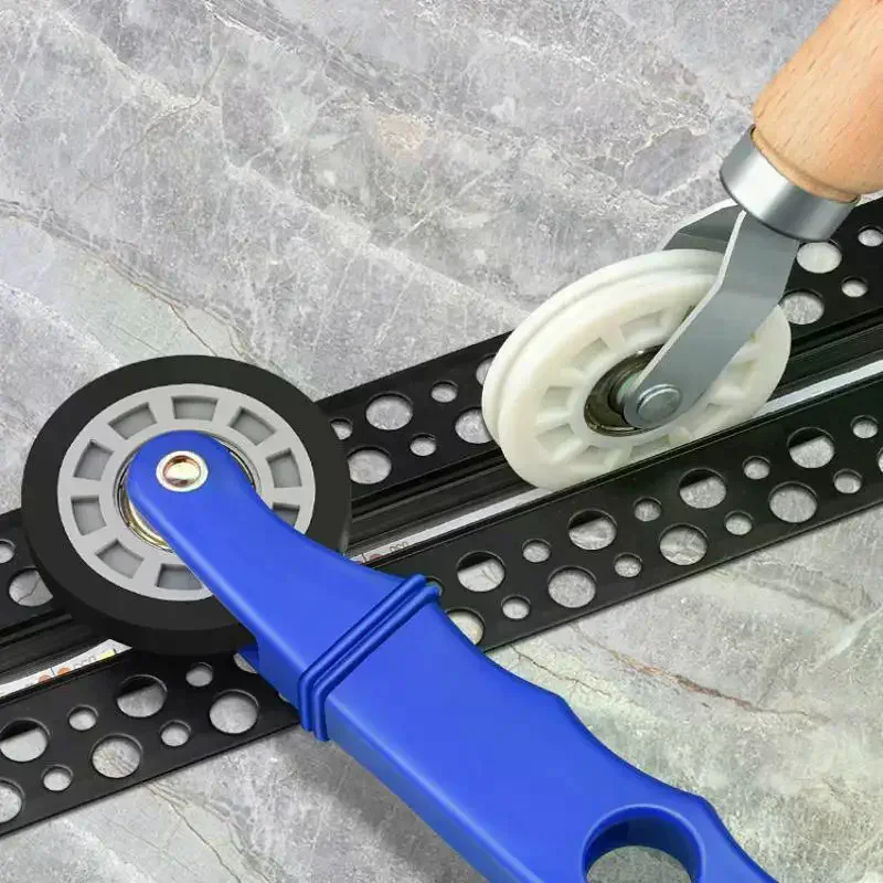 

1Pcs ABS Rubber U-Groove Fix Hard Bar Lamp Quick Mount Tools 4-8mm Light Strip Installation Roller LED Strip Light Install Tool