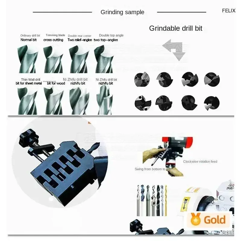 

Alloy Drill Bit 1-28Mm Universal Grinding Woodworking Multifunctional Gd-28