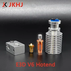 Extrusora peças para impressora 3d peças, voron 2.4 bocal, impressão bimetálica cabeça e3d v6 hotend prusa remoto dissipador de calor direto, extrusora acessórios