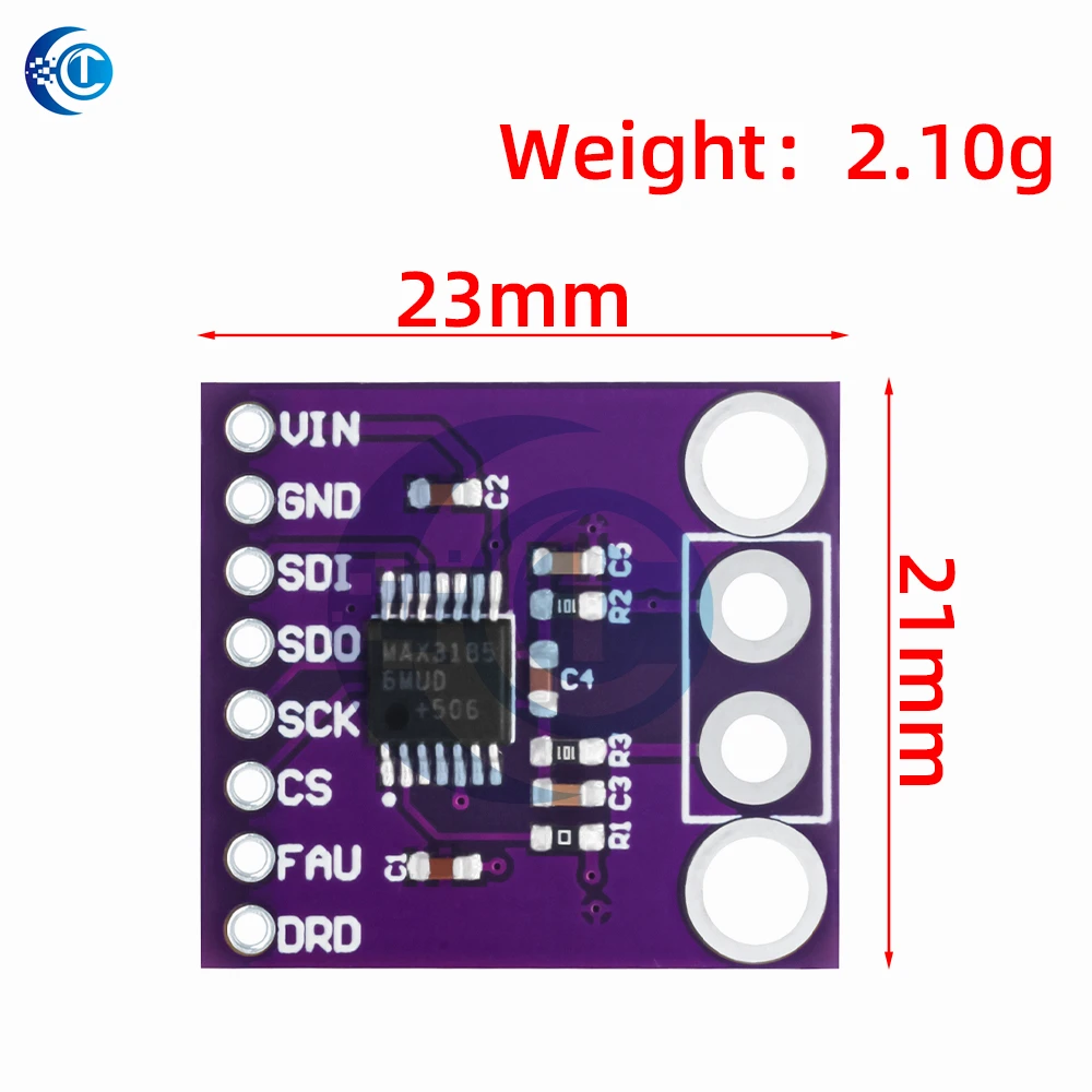 MAX31856 Thermocouple Module: High-Precision SPI A/D Converter for Arduino Temperature Measurement