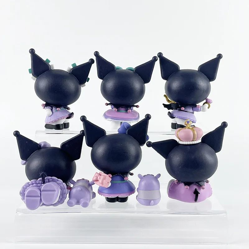 Sanrio Kulomi série de festa de aniversário caixa cega maré jogar figura brinquedos ornamento periférico presentes