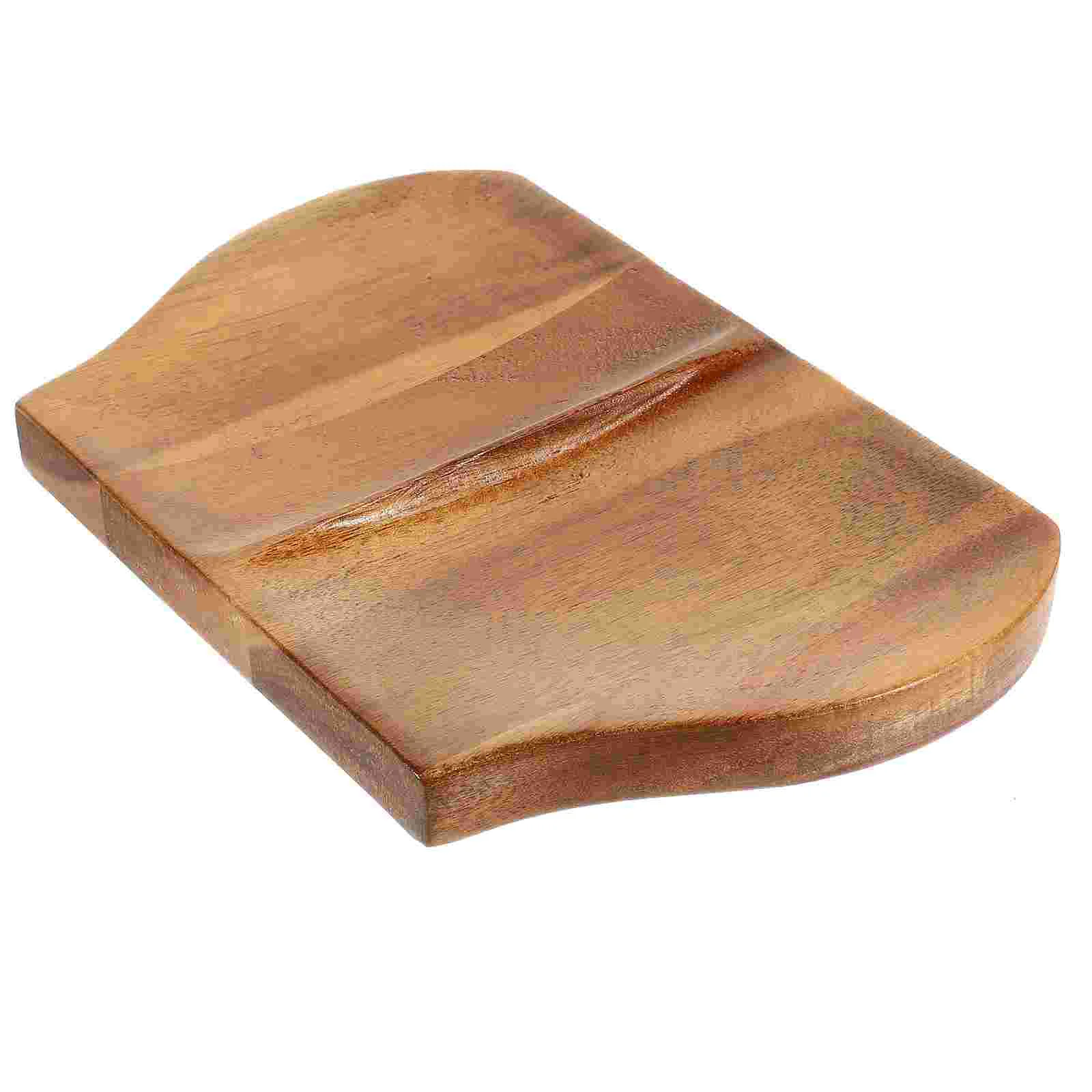 

Coffee Kitchen Wooden Spoon Holder Smooth Scoop Rest Natural Countertop Chopsticks Bar