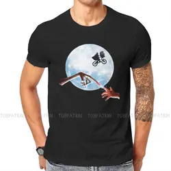 Poster E.T. the Extra-Terrestrial Alien Film Men T Shirt Alternative Oversized Crewneck TShirt Big sales Harajuku Streetwear