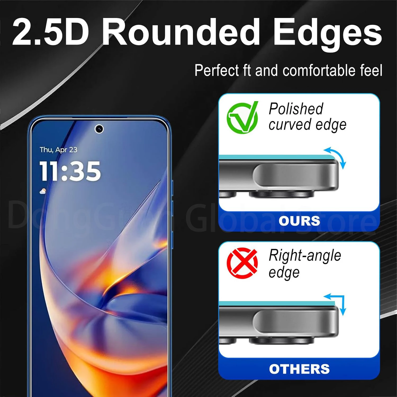 For Motorola Moto Edge 50 Neo Tempered Glass Screen Protector Glass Film