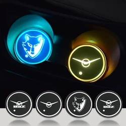 Car Water Cup Bottle Lamp Auto Holder Mat Pad Luminous Coaster For UAZ Hunter Patriot Pickup Profi Ypqa 2206 31512 3160 452