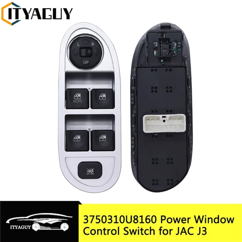 Accesorios para coche, interruptor de Control de ventana eléctrica, botón regulador para JAC J3 3750310 U8160 3750130 U8010XZ