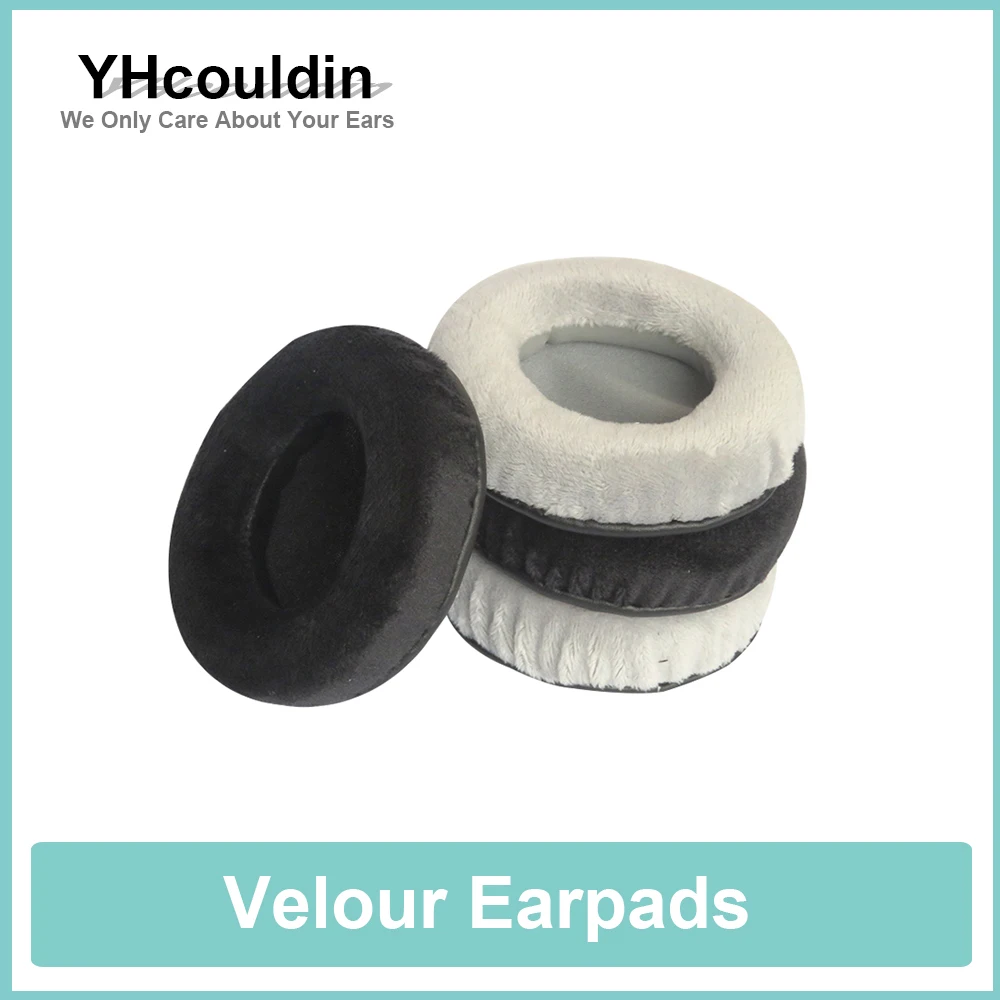 Velour Earpads For Pioneer HRM-7 Headpohone Replacement Headset Ear Pad