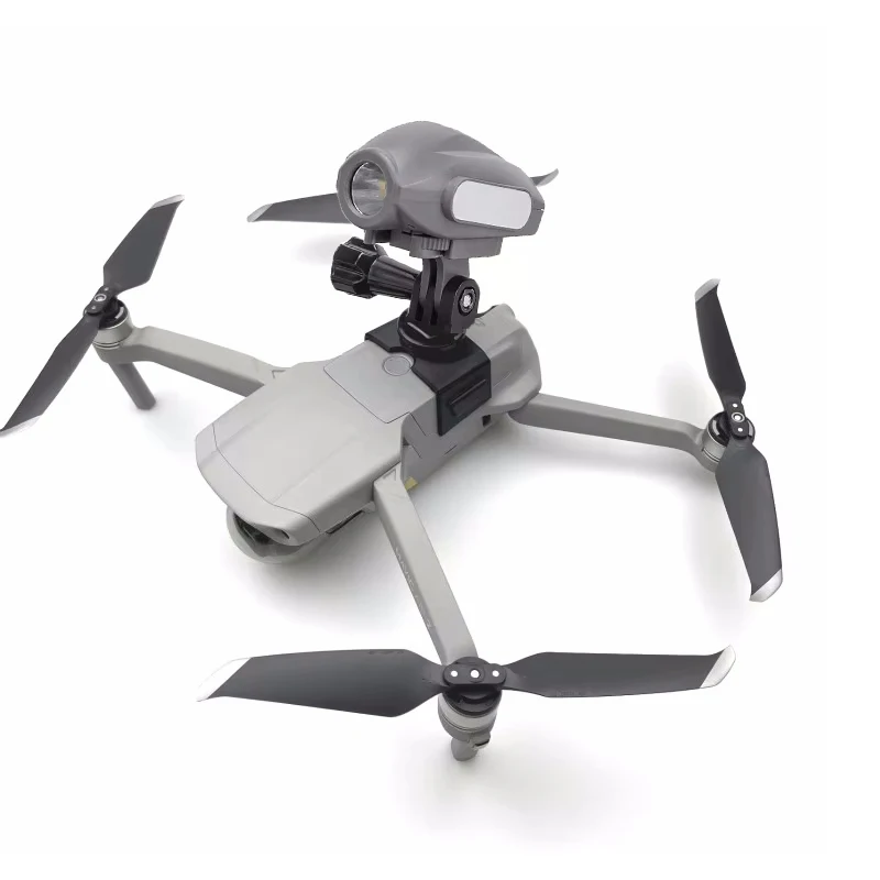 Flight Searchlight Strobe Light SOS Warning Lights +Expand Base Mount for Mavic Air 2 2S Drone/ Insta360 Gopro DJI Action Camera