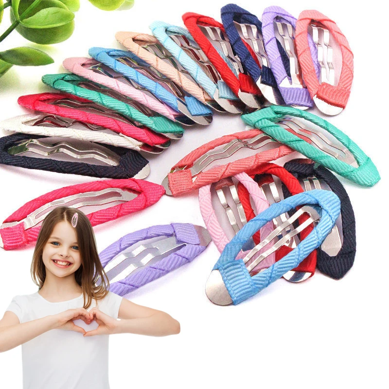 Hair Clips For Girls Kids Teens Women Hair Clips Non Slip Metal Snap Headwear Cute Candy Color Barrettes Hair Accessories