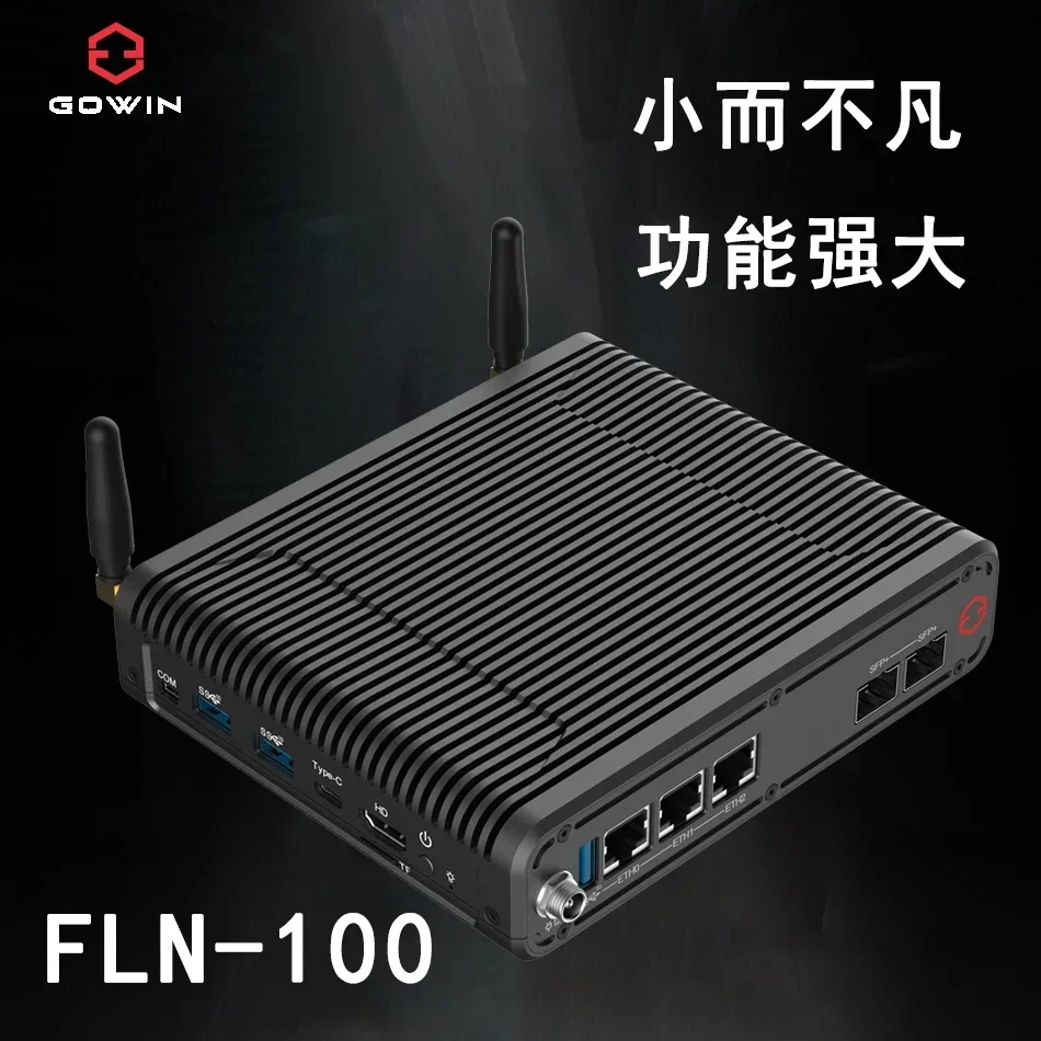 R86S FLN100 Fanless 12th Generation Processor Dual 10G and 3 2.5G Multi Port 10G R86S Mini Hosts