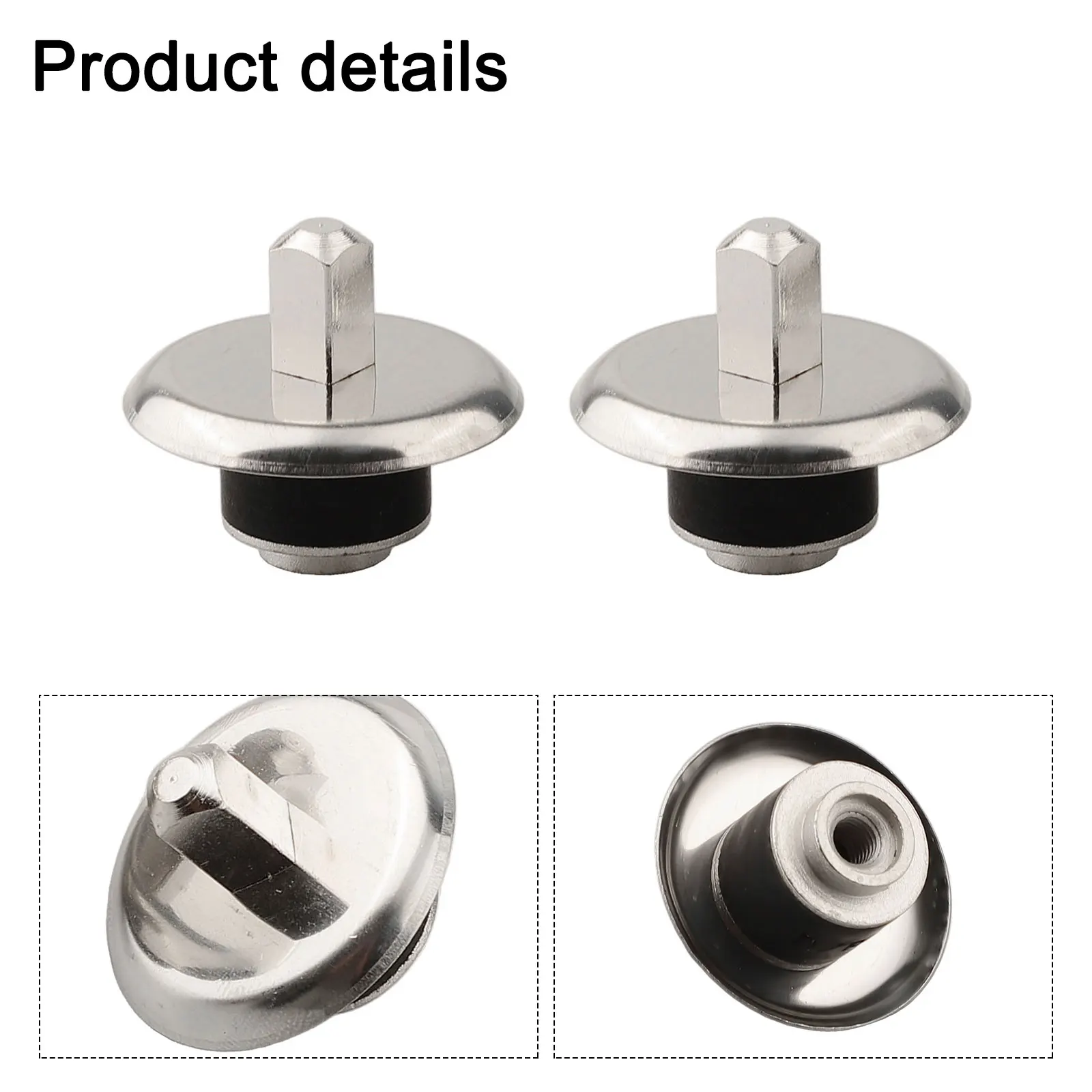 2Pcs Blender Coupling Stud Slinger Pin Kit Replacement For Oster Blender Parts 3.2*3.2*2.8cm Blender Coupling Stud Slinger Pin