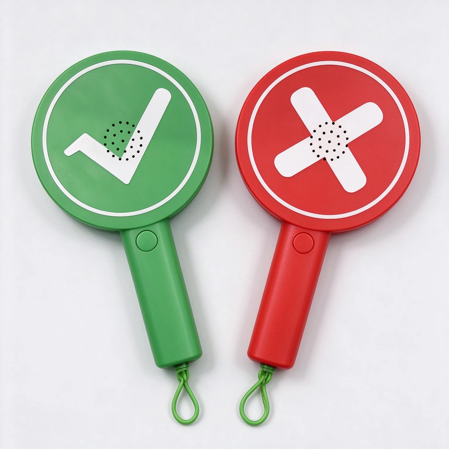 `Right Wrong Answer Paddle Toy, Sound Effect Quiz Show Prop, True False Sign For Classroom Game Party Interaction`