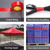 Colored Duct Tape Waterproof Strong Adhesive Cloth Tape Wear Resistant Duct Tape Multi Color for Home Repair Packaging Sealing 6
