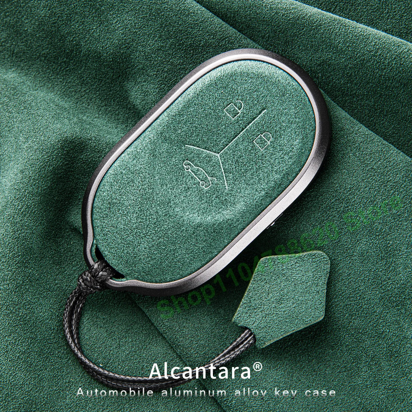 

for NIO ES6 ET5T ET5 EC6 ES8 ET7 ES7 Suede Car Key Case Cover Buckle High-End Keychain Interior Decor Accessories