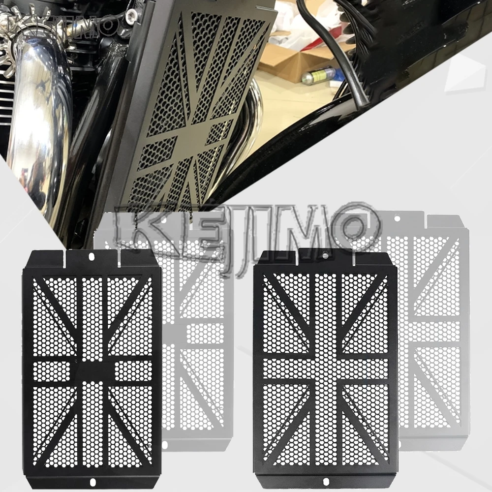 

Thruxton 1200 TFC Thruxton 1200 R Thruxton 1200 RS Motorcycle Radiator Grille Guard Protector for Street Cup Street Twin 2016 +