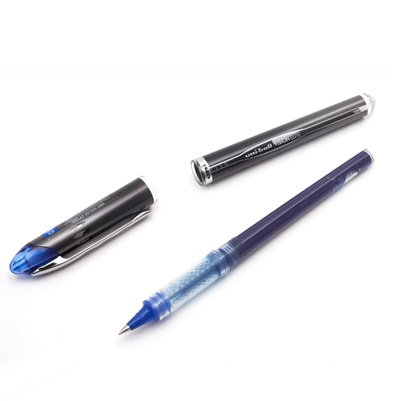 UNI Water-Based Pen Recarga, Caneta à Base de Água, Japão, UBR-95, UBR-90, 0,8, 0,5mm, UB-205, UB-200, 3 pcs, 6 pcs, 12pcs