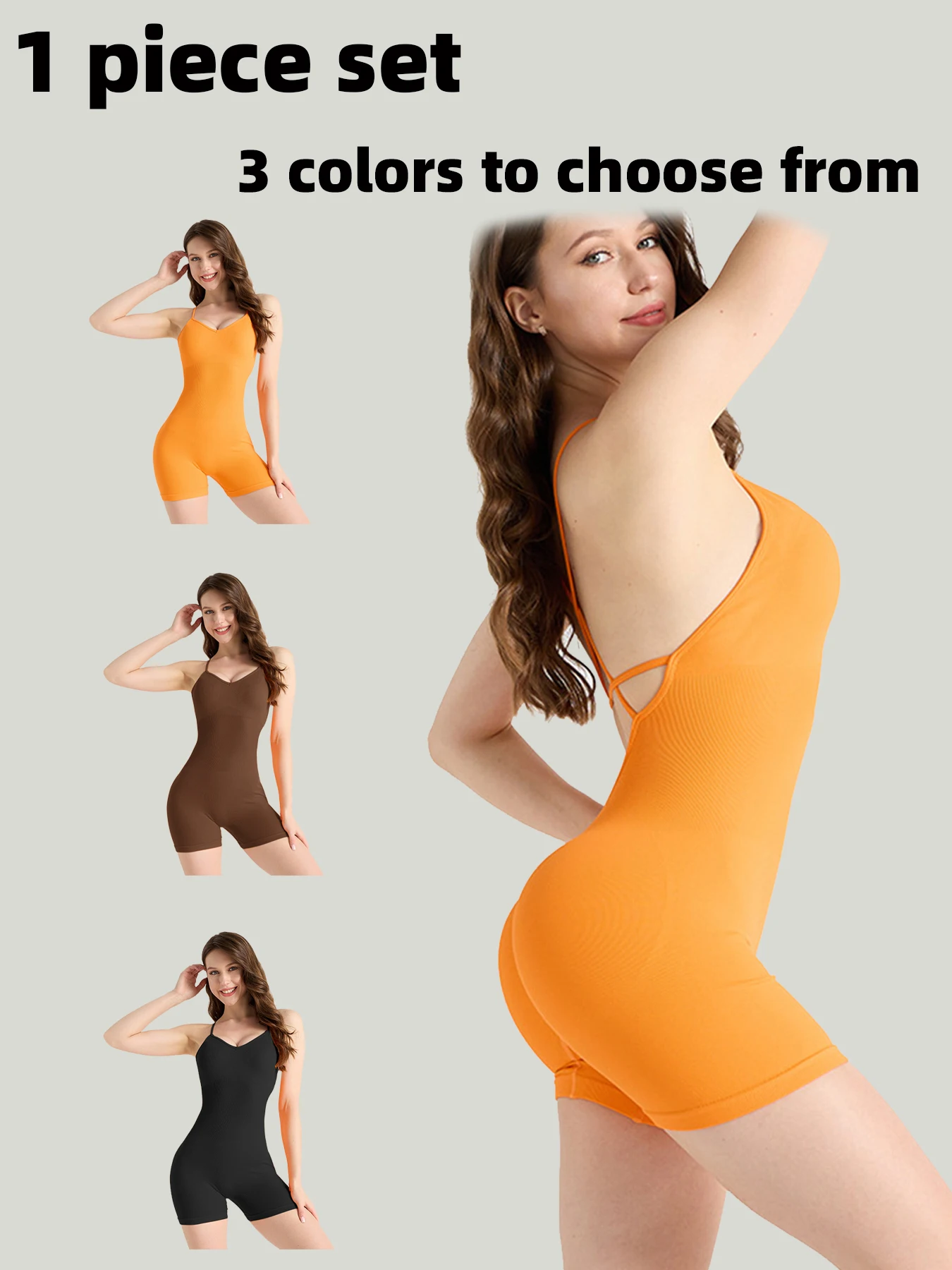 

Сексуальное боди для йоги с перекрестными бретелями на спине и спортивные комбинезоны с мягкой подкладкой на груди