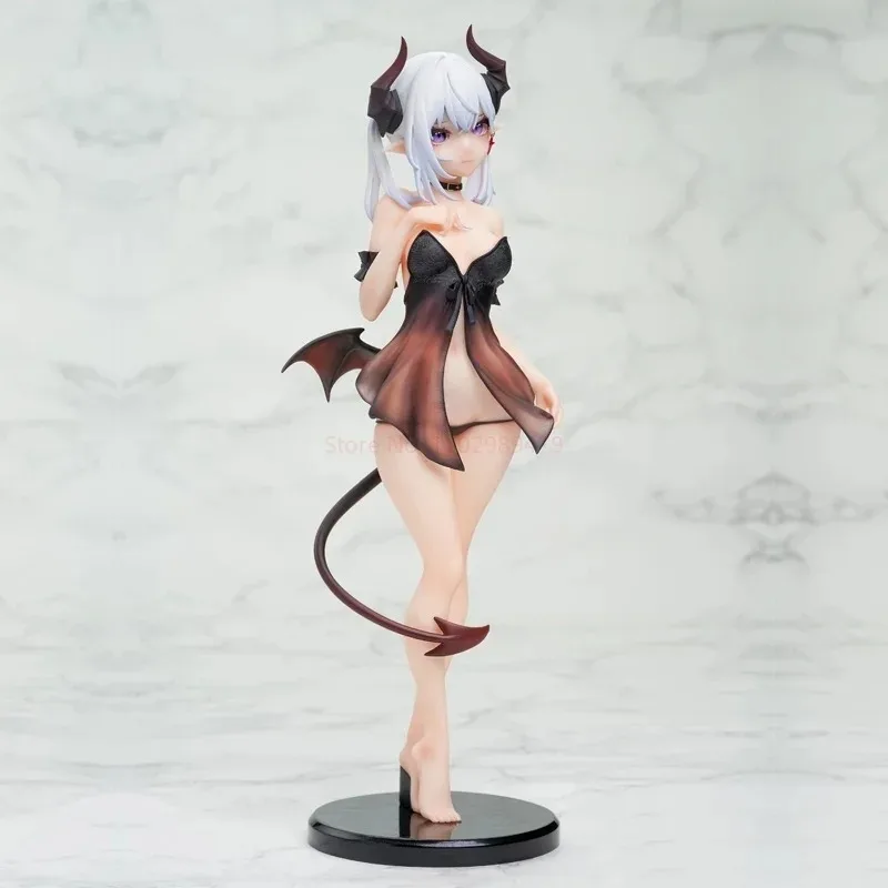 28cm NSFW Insight Little Demon Lilith Nude Girl Tsuishi Eye Ver PVC Anime Figurka Akcji Zabawka Kolekcjonerska dla Dorosłych Hentai Model