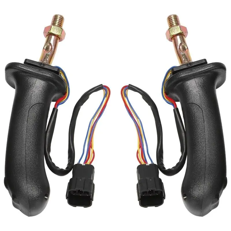 

2 PièCes L + R 3 Boutons Pelle Joystick Assy PoignéE Engrenages pour DoU8