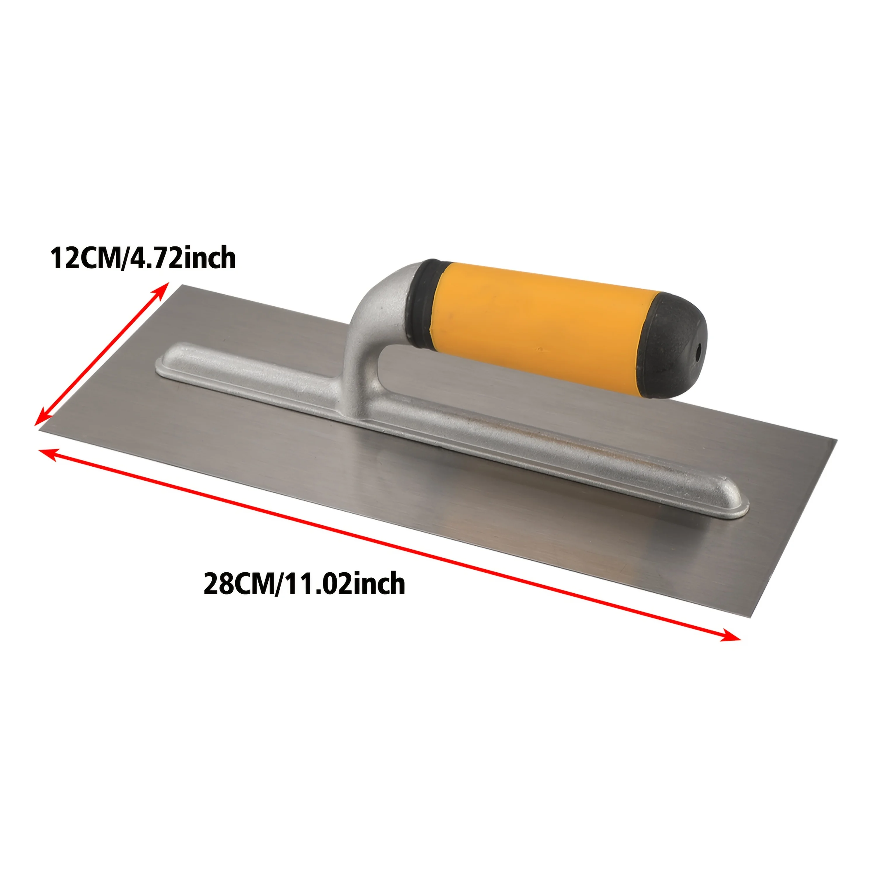 5-teiliges Mason-Set mit Holzgriff aus Kohlenstoffstahl, Maurerkelle, Zeichenkelle, Markierkelle