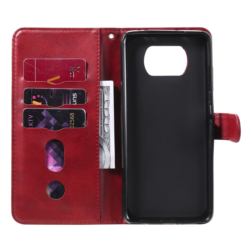 حافظة جلدية مغناطيسية قابلة للطي لهاتف Xiaomi Poco X3 Pro F3 M3 F3 Pro PocoM3 PocoF3 GT PocoX3 NFC فتحة للبطاقات محفظة غطاء حقيبة الهاتف