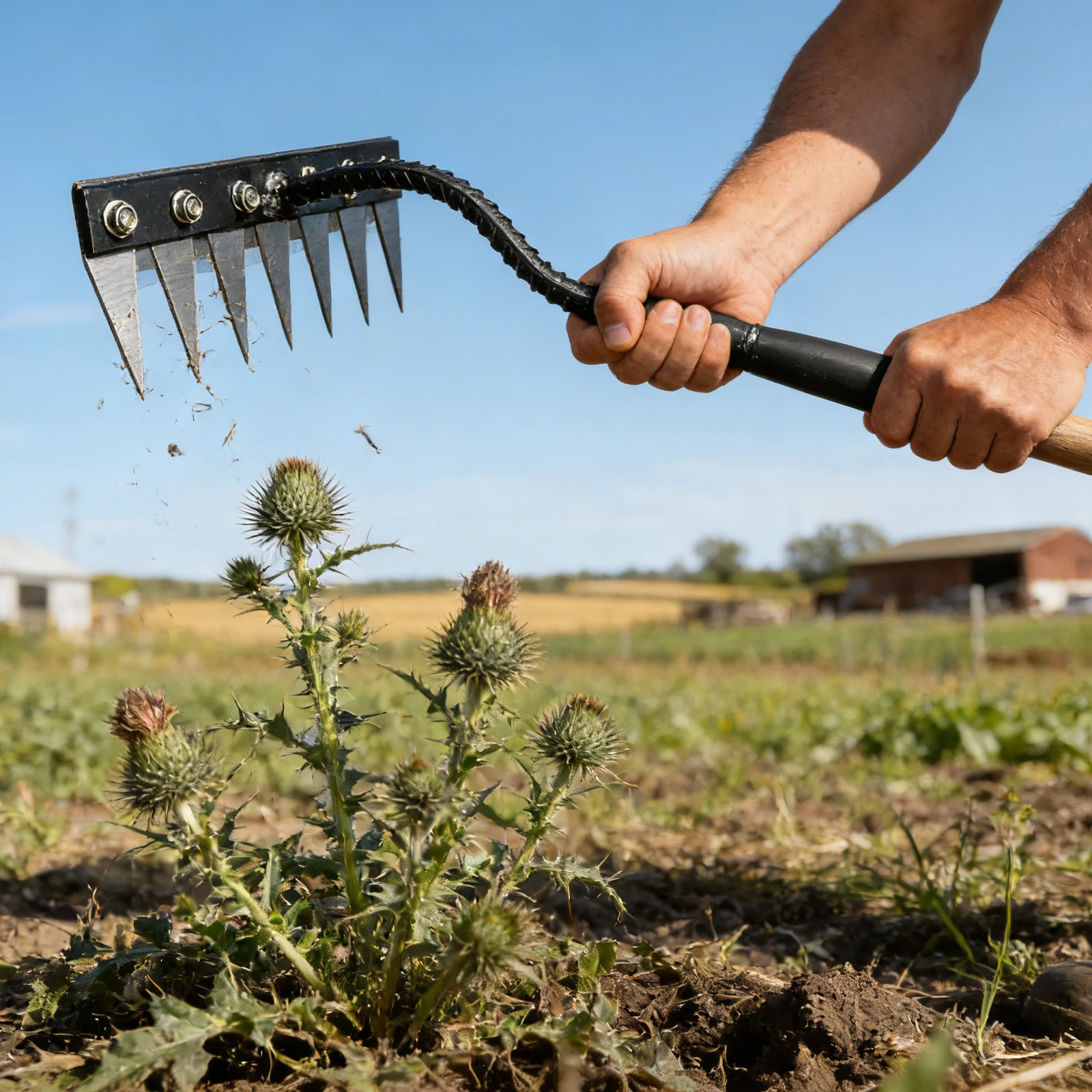 Steel Garden Weeder Rakes Adju - đánh giá và giá Gardening Tools Heavy Duty