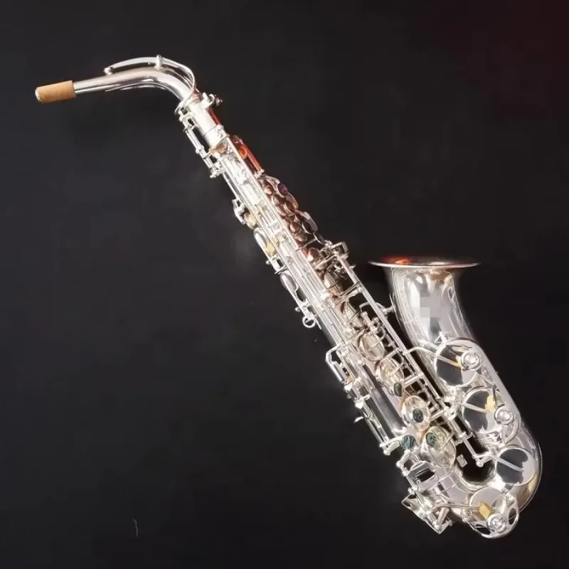 Silver Plated Alto Saxophone Professional Alto Saxophone