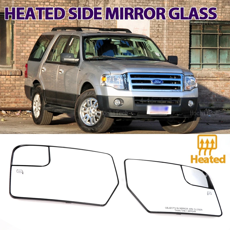 

Left or Right Side Door wing mirror glass Heating replacement for Ford Expedition 2012-2017 Accessories CL1Z17K707A CL1Z17K707C
