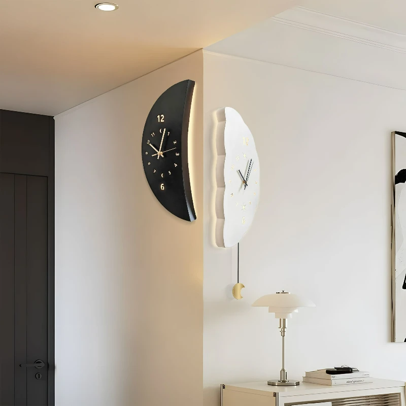 

Modern Wall Clock LED Wall Light Used for Dining Living Rooms Food Tables Study Bedrooms Lamp Home Decor Lusters Luminaires