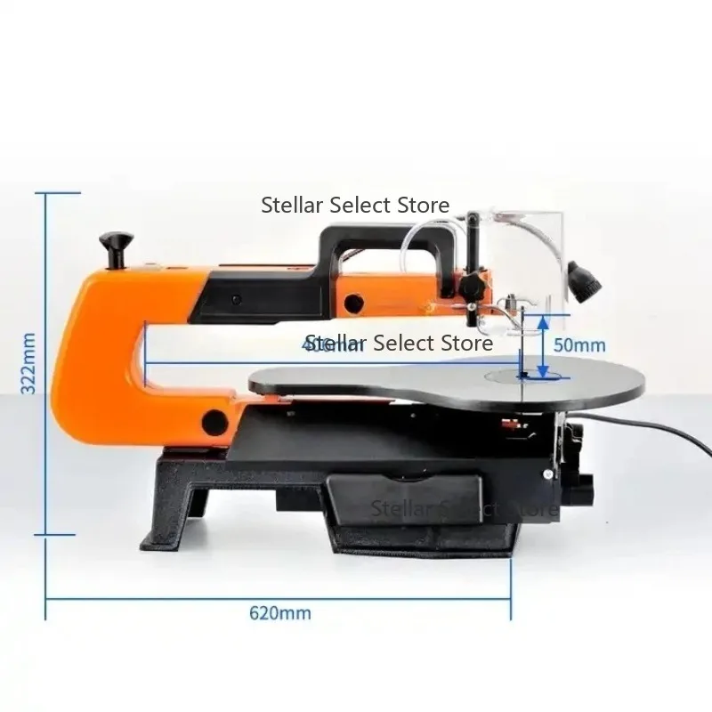 16 Inch Scroll SAW Variable Speed Scroll Saw Equipped with a  Saw Blade It Can Cut Any Material/shell/jade/Agate