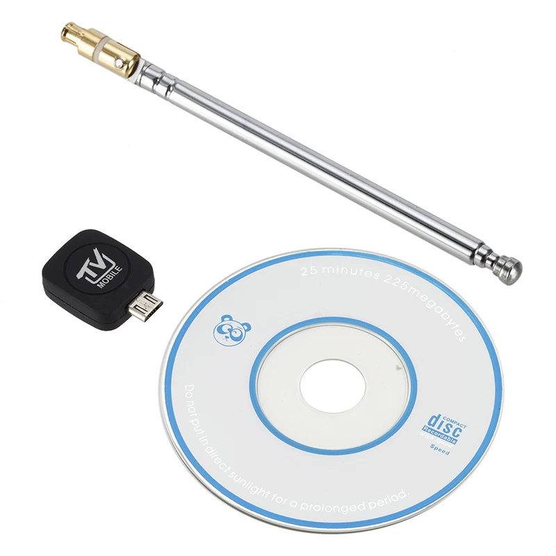 Mini Micro-USB DVB-T TV Tuner Digital Satellite Dongle Receiver for Android