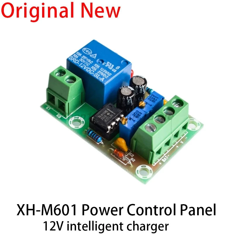 XH-M601 Intelligent Charger Power Control Panel Automatic Charging Power 12V Battery Charging Control Board For Diy Kit