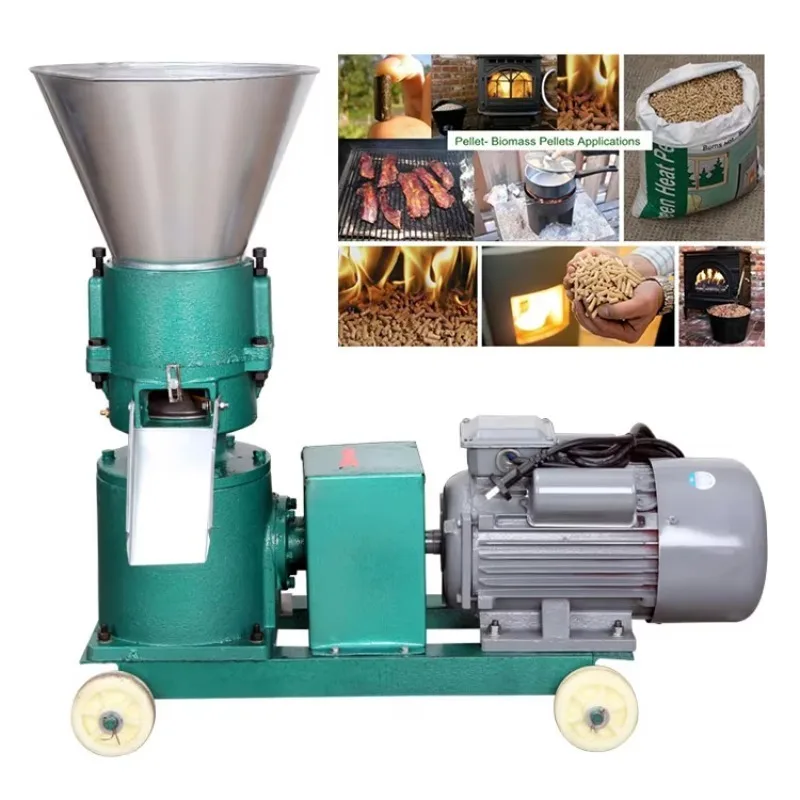 

Wood Pellet Machine for Sawdust Production High Efficiency Low Cost Bearing & Engine Core Components