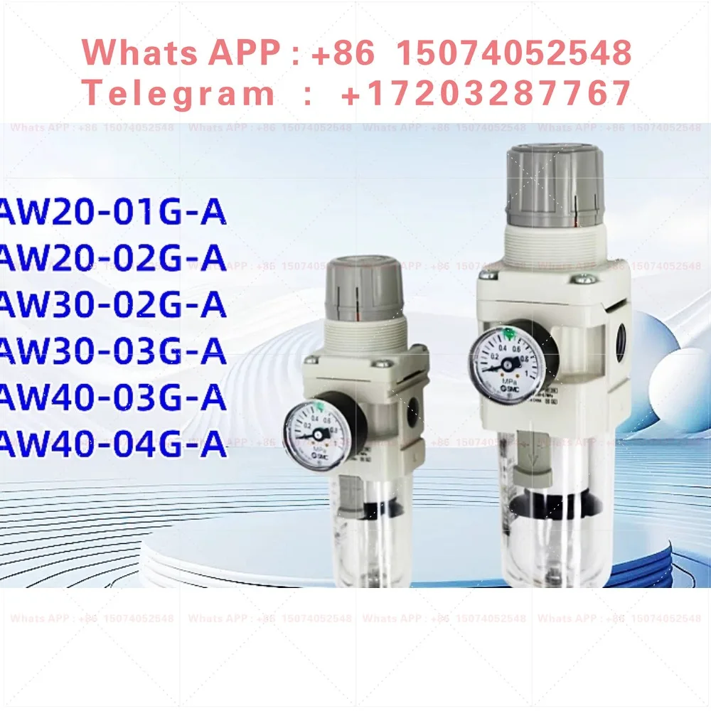 Genuine SMC Filter Pressure Reducing Valve AW20/AW30/AW40 - 02-03-04 DG/BG/E/BE/BDE/BDG