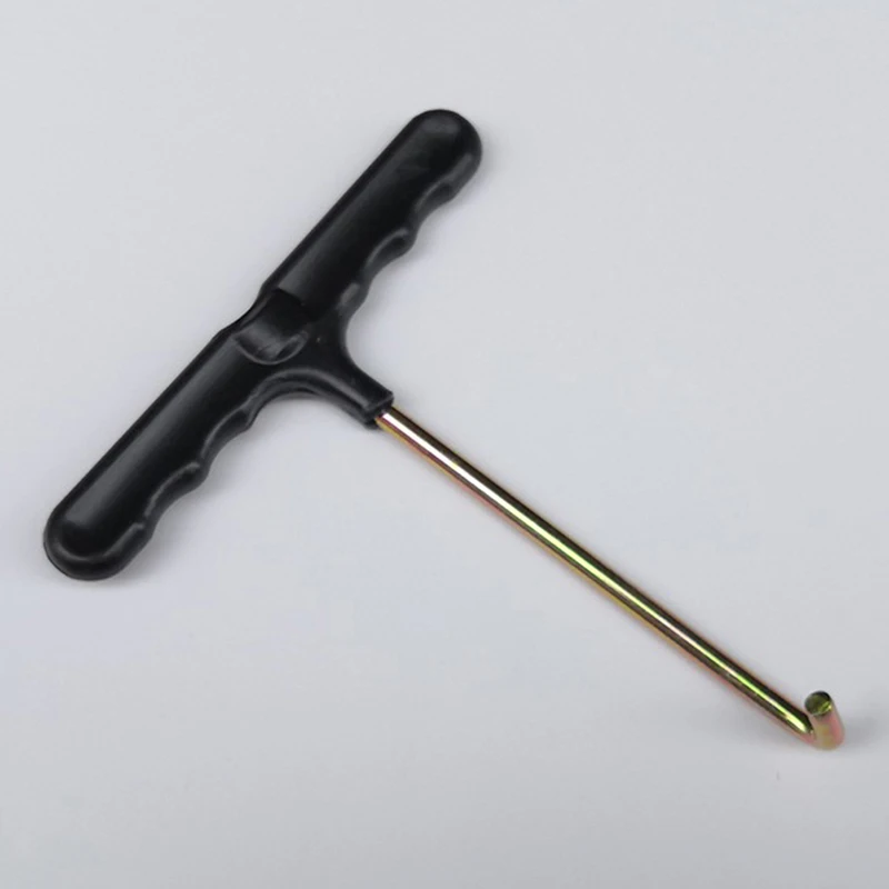 1Pc trampolino Spring Pull Tool trampolino T Hook Tool estrattore per picchetti per tenda