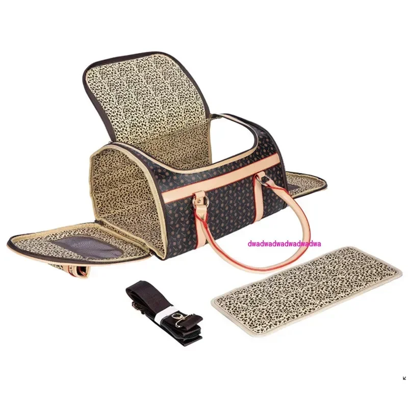 

Dog Carrier Bag For Small Dogs Backpack Pet Carrying for Cat Luxury Travel Shoulder Dogs Supplies Puppy Accessories Large Space