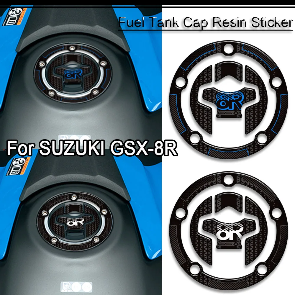 

2024 2025 Protector Tank Pad Side Grips Gas Fuel Oil Kit Knee 3D Stickers Decals Fairing Fender For Suzuki GSX-8R GSX 8R GSX8R