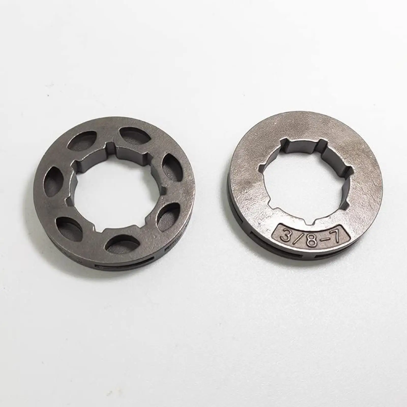 

Rim Sprocket 3/8-7 Chain Saw Sprocket Chain Drive Wheel Pinions Split Small Sprocket Saw Accessories Garden Tools
